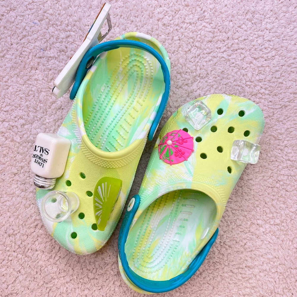 Margarita Vibes Only! Limited Edition Party Crocs — shot glasses included!